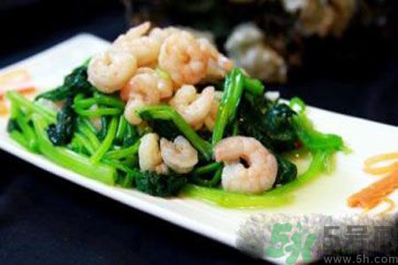 菠菜可以喝豆腐一起吃嗎？菠菜可以喝蝦一起吃嗎？