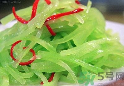 萵筍可以治貧血嗎？萵筍怎么吃才能治貧血？