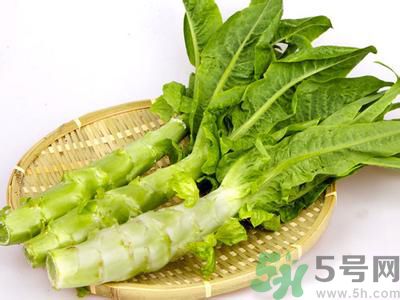 萵筍葉子能生吃嗎？萵筍葉子怎么做？
