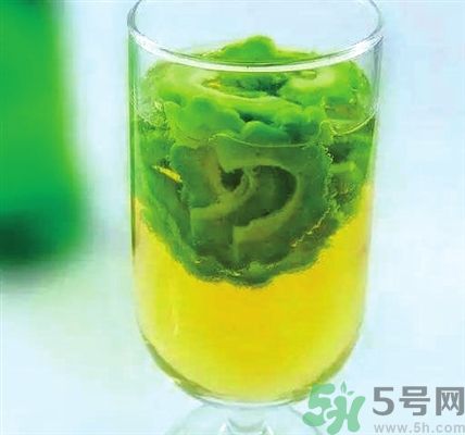 新鮮的苦瓜片能泡水喝嗎？新鮮苦瓜片泡水喝好嗎？