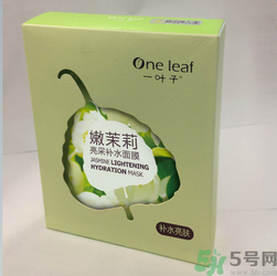 一葉子嫩茉莉亮采補(bǔ)水面膜適合什么膚質(zhì)？