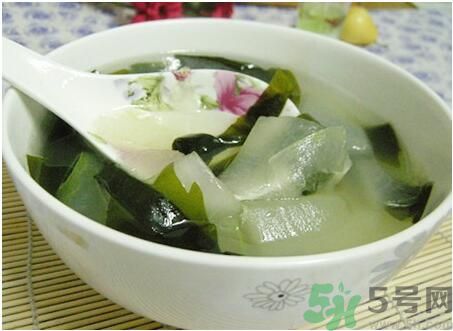 冬瓜和海帶一起吃能降火嗎？冬瓜能和海帶一起吃嗎？