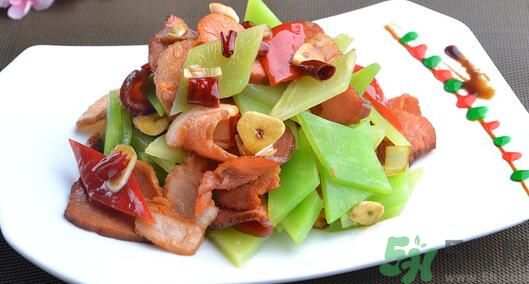 萵筍和臘肉一起炒好嗎？萵筍和臘肉一起吃好嗎？