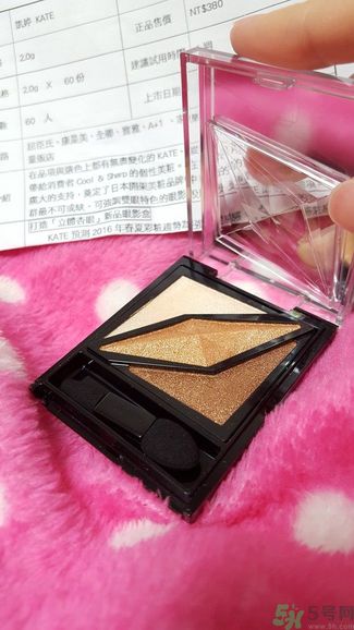 凱婷KATE擴(kuò)型深邃眼影盒怎么樣？好用嗎？