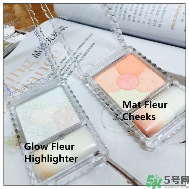 canmake花瓣腮紅色號(hào)對(duì)比圖？canmake五色花瓣腮紅試色