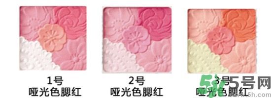 canmake花瓣腮紅色號對比圖？canmake五色花瓣腮紅試色