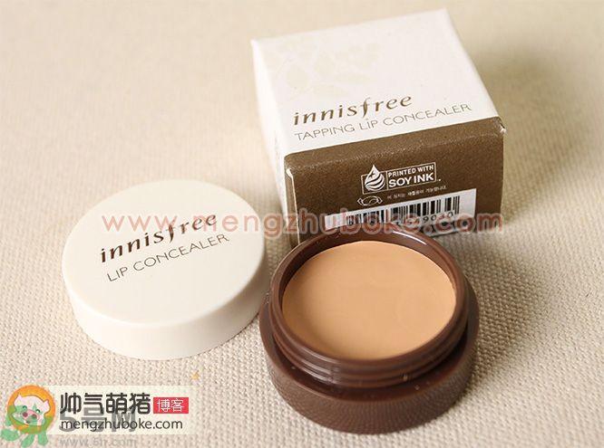 Innisfree悅詩(shī)風(fēng)吟ECO唇部遮瑕打底膏真假辨別圖