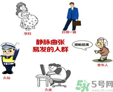 什么樣的人容易得筋脈曲張？靜脈曲張的原因