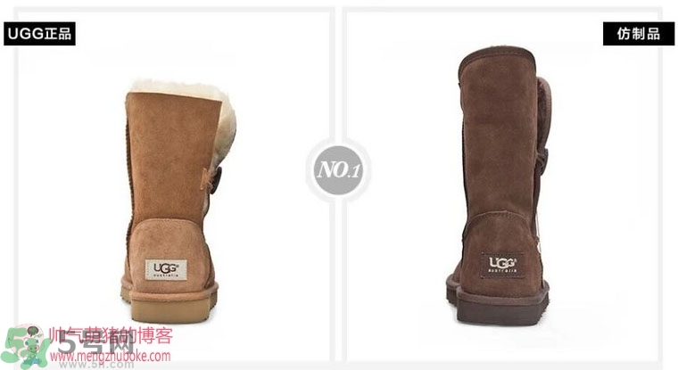 ugg是什么牌子？ugg雪地靴真假辨別圖對比