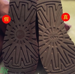 ugg是什么牌子？ugg雪地靴真假辨別圖對比