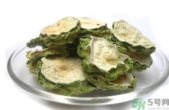 苦瓜干泡水喝可以減肥嗎？苦瓜干泡水功效