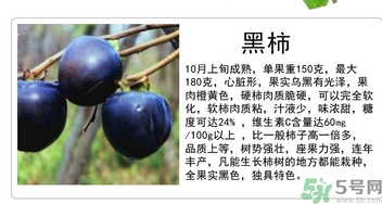 黑柿的營養(yǎng)價值及功效 黑柿怎么吃？