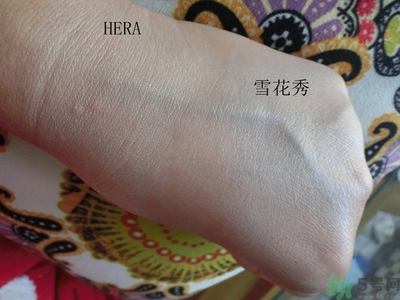 赫拉和雪花秀氣墊哪個好？hera和雪花秀哪個好？