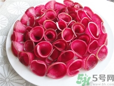 心里美蘿卜的營養(yǎng)價(jià)值 心里美蘿卜的功效
