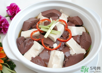 豬血不能與什么一起吃？豬血不能和什么同食？