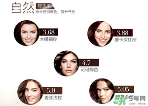 施華蔻染發(fā)劑哪個(gè)顏色好看？施華蔻染發(fā)劑色號圖