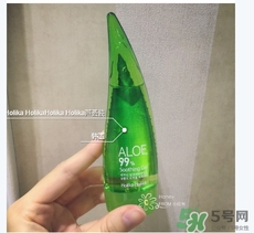 holika蘆薈膠怎么用？holika holika蘆薈膠使用方法