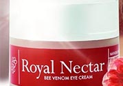 royal nectar皇家花蜜蜂毒眼霜怎么用？