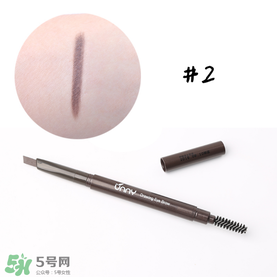 Unny眉筆怎么樣？Unny眉筆試色色號(hào)