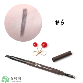Unny眉筆怎么樣？Unny眉筆試色色號(hào)