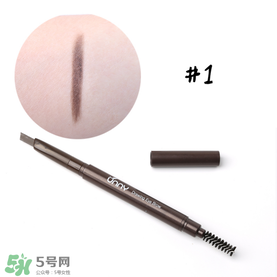 Unny眉筆怎么樣？Unny眉筆試色色號(hào)