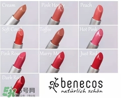 德國benecos口紅孕婦可以用嗎？benecos口紅試色