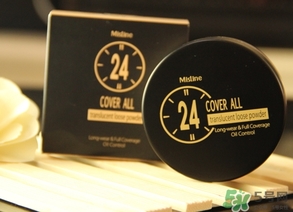 mistine24小時不脫妝散粉怎么用？mistine24小時蜜粉使用方法