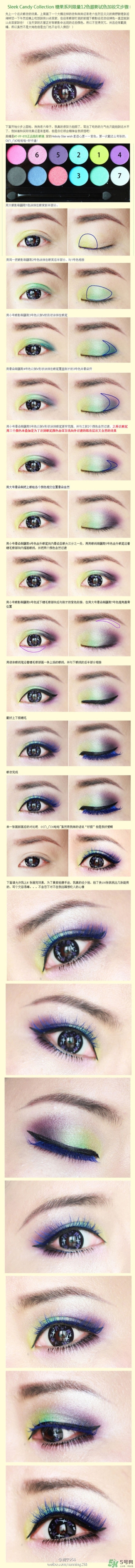 sleek眼影怎么樣？sleek眼影658教程