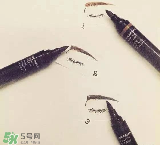 液體眉筆怎么用？液體眉筆使用方法