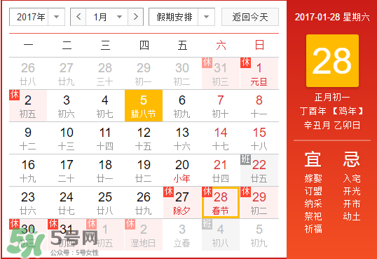 2017年春節(jié)多少度？2017年春節(jié)會(huì)下雨嗎？