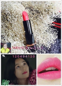 李溪芮的口紅什么顏色？李溪芮口紅色號試色