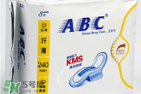 abc衛(wèi)生巾上面的藍芯有什么作用？abc衛(wèi)生巾上藍條的作用