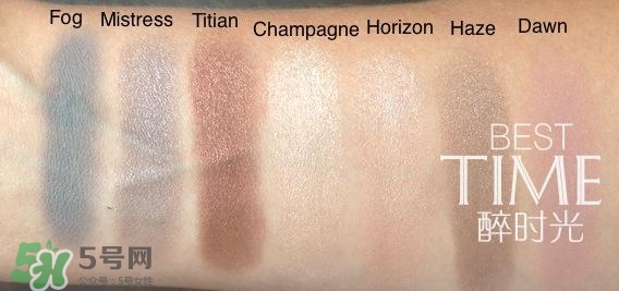 kevyn aucoin眼影色號(hào)試色 KA眼影試色