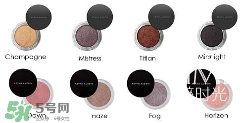 kevyn aucoin眼影色號(hào)試色 KA眼影試色