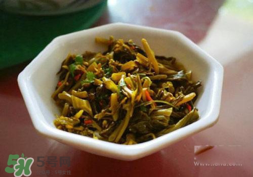 孕婦可以吃腌菜嗎？孕婦吃腌菜對胎兒有影響嗎？