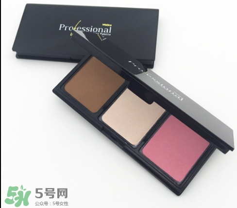 mistine三色修容粉怎么用？mistine三色修容使用方法