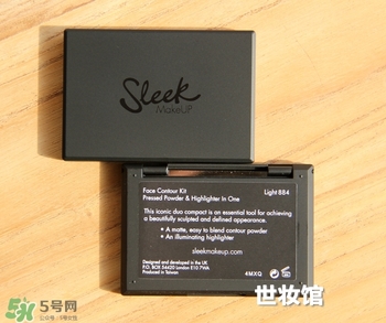 sleek修容粉怎么用？sleek修容粉使用方法