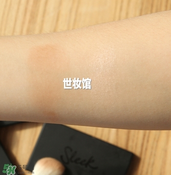 sleek修容粉怎么用？sleek修容粉使用方法