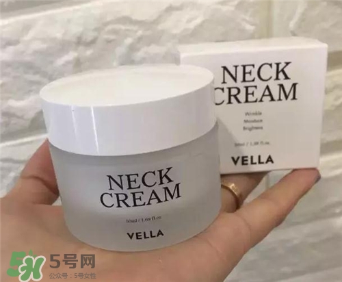 vella頸霜有效嗎？vella頸霜有用嗎？