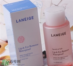 蘭芝眼唇卸妝液怎么用？蘭芝眼唇卸妝液使用方法