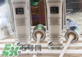 蘭蔻奇跡薄紗粉底液色號怎么選？蘭蔻奇跡薄紗粉底液色號試色