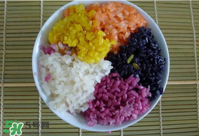 五色糯米飯用什么染？五色糯米飯怎么染？