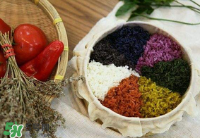 五色糯米飯用什么染？五色糯米飯怎么染？
