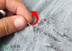 毛邊牛仔褲可以自己剪嗎？毛邊牛仔褲怎么剪？