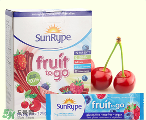SunRype水果條好不好？SunRype水果條怎么樣？