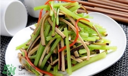 芹菜不能和什么一起吃？芹菜不能跟什么一起吃