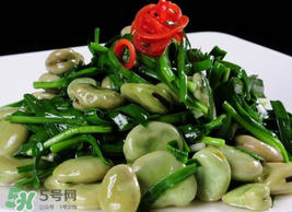 蠶豆和韭菜能一起吃嗎？韭菜炒蠶豆的做法