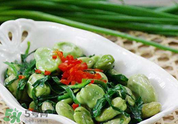 蠶豆和韭菜能一起吃嗎？韭菜炒蠶豆的做法