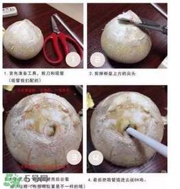 椰子怎么打開？椰子殼怎樣打開