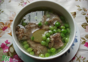豌豆和排骨能一起燉嗎？豌豆和排骨能一起吃嗎？